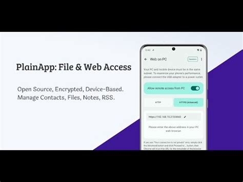 ap plain|PlainApp: File & Web Access .